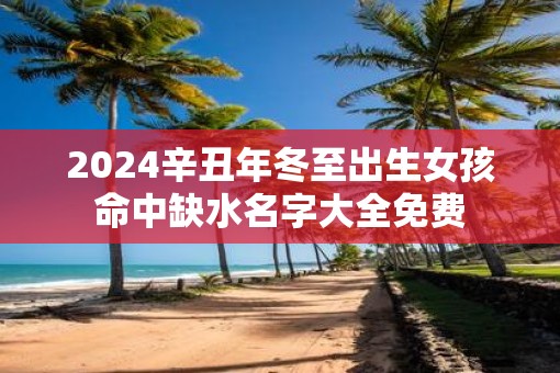 2025辛丑年冬至出生女孩命中缺水名字大全免费