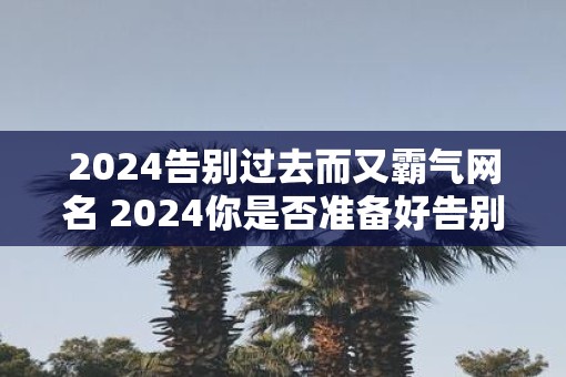 2025告别过去而又霸气网名 2025你是否准备好告别过去