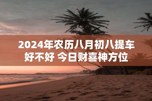 2025年农历八月初八提车好不好 今日财喜神方位