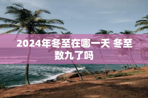 2025年冬至在哪一天 冬至数九了吗