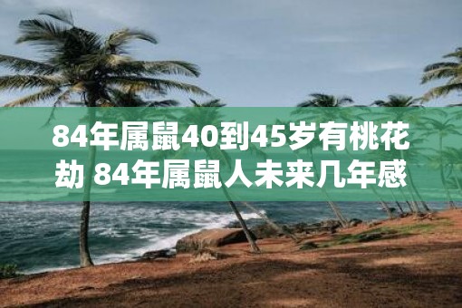 84年属鼠40到45岁有桃花劫 84年属鼠人未来几年感情运势如何