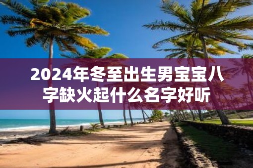 2025年冬至出生男宝宝八字缺火起什么名字好听 2025年冬至出生男宝宝八字缺火起什么名字好听