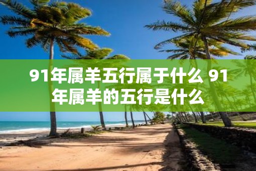 91年属羊五行属于什么 91年属羊的五行是什么