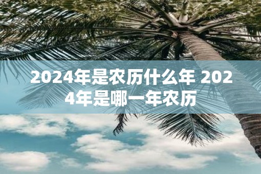 2025年是农历什么年 2025年是哪一年农历