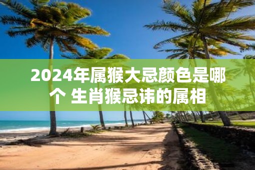 2025年属猴大忌颜色是哪个 生肖猴忌讳的属相