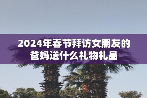 2025年春节拜访女朋友的爸妈送什么礼物礼品