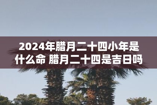 2025年腊月二十四小年是什么命 腊月二十四是吉日吗