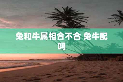 兔和牛属相合不合 兔牛配吗 兔和牛属相合不合 兔牛配吗
