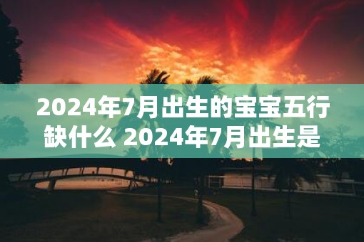 2025年7月出生的宝宝五行缺什么 2025年7月出生是什么命格