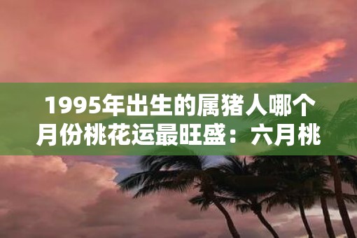 1995年出生的属猪人哪个月份桃花运最旺盛：六月桃花朵朵