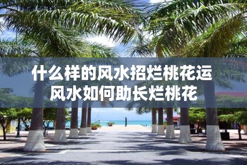 什么样的风水招烂桃花运 风水如何助长烂桃花