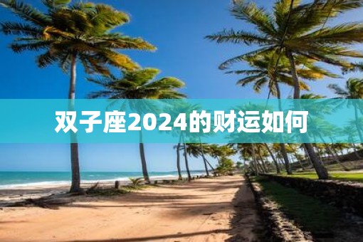 双子座2025的财运如何