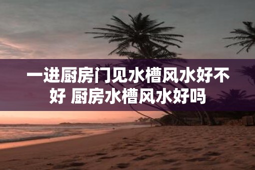 一进厨房门见水槽风水好不好 厨房水槽风水好吗