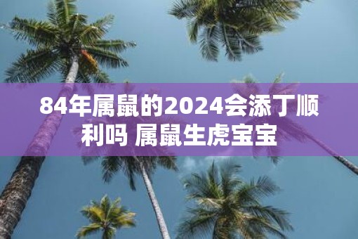 84年属鼠的2025会添丁顺利吗 属鼠生虎宝宝