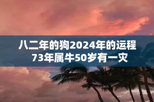八二年的狗2025年的运程  73年属牛50岁有一灾