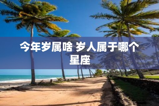 今年岁属啥 岁人属于哪个星座