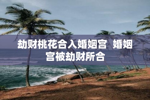 劫财桃花合入婚姻宫  婚姻宫被劫财所合