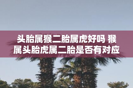 头胎属猴二胎属虎好吗 猴属头胎虎属二胎是否有对应好运