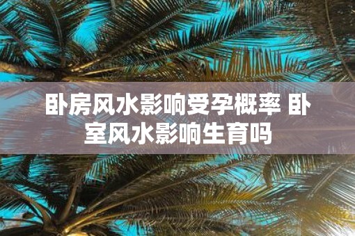 卧房风水影响受孕概率 卧室风水影响生育吗 卧房风水影响受孕概率 卧室风水影响生育吗