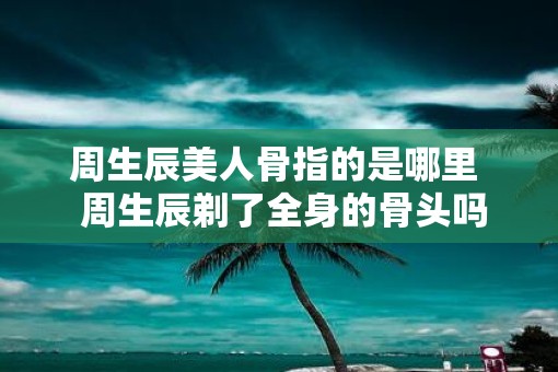 周生辰美人骨指的是哪里  周生辰剃了全身的骨头吗
