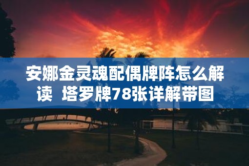 安娜金灵魂配偶牌阵怎么解读  塔罗牌78张详解带图