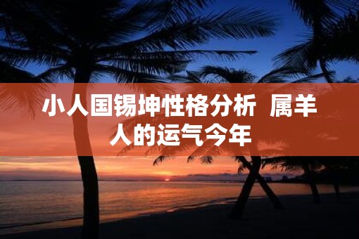 小人国锡坤性格分析 属羊人的运气今年 小人国锡坤性格分析 属羊人的运气今年