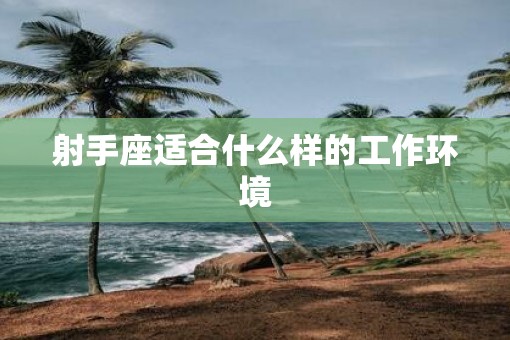 射手座适合什么样的工作环境