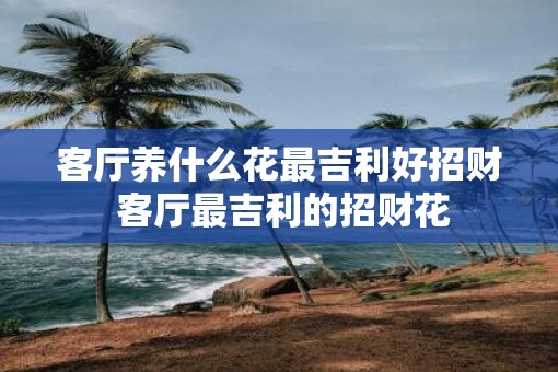 客厅养什么花最吉利好招财 客厅最吉利的招财花
