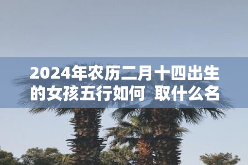 2025年农历二月十四出生的女孩五行如何  取什么名字最佳