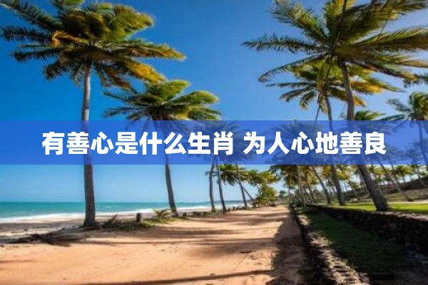 有善心是什么生肖 为人心地善良
