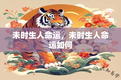 未时生人命运，未时生人命运如何