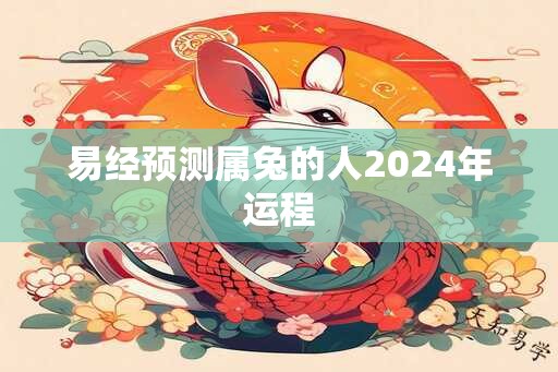 易经预测属兔的人2024年运程