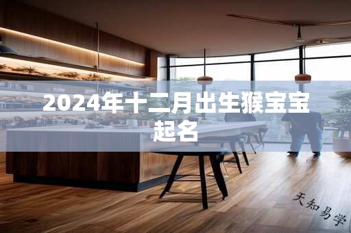 2025年十二月出生猴宝宝起名