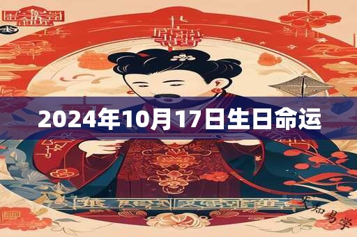 2025年10月17日生日命运