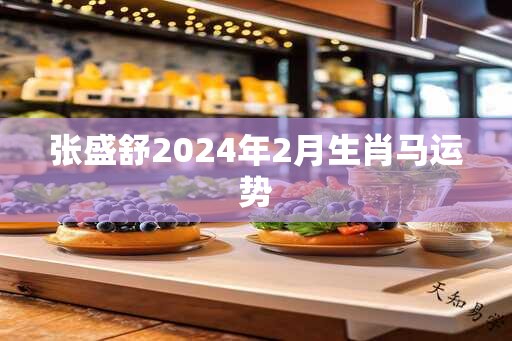 张盛舒2025年2月生肖马运势
