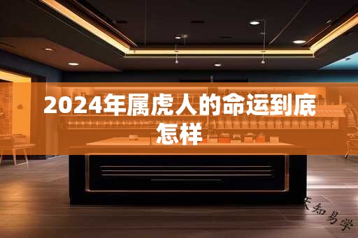 2024年属虎人的命运到底怎样