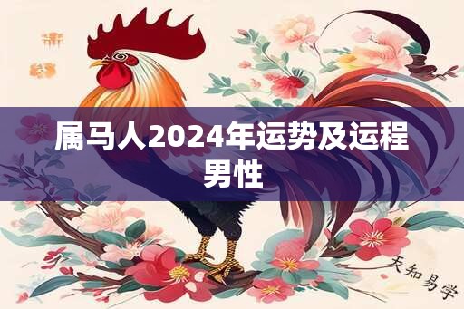 属马人2024年运势及运程男性