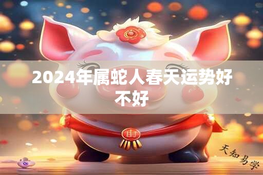 2024年属蛇人春天运势好不好