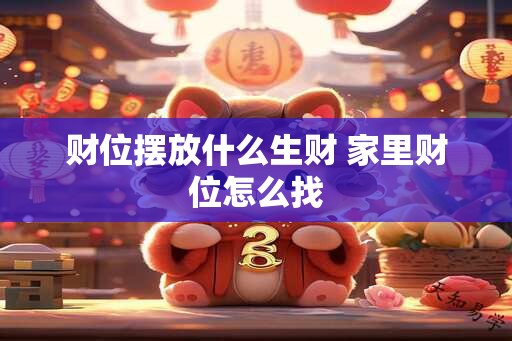 财位摆放什么生财 家里财位怎么找