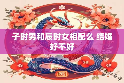 子时男和辰时女相配么 结婚好不好