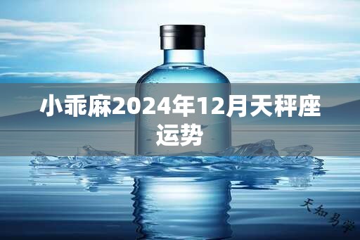 小乖麻2024年12月天秤座运势