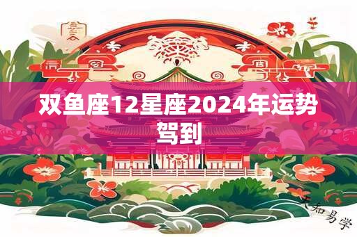 双鱼座12星座2024年运势驾到