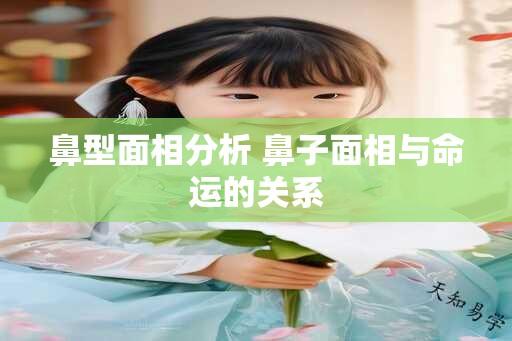 鼻型面相分析 鼻子面相与命运的关系