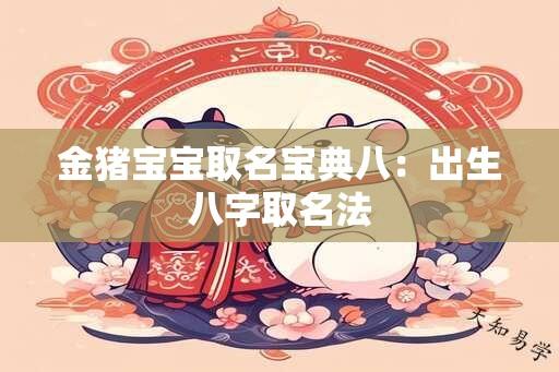 金猪宝宝取名宝典八：出生八字取名法