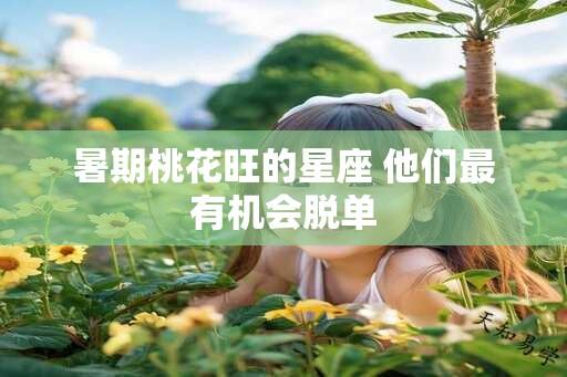 暑期桃花旺的星座 他们最有机会脱单