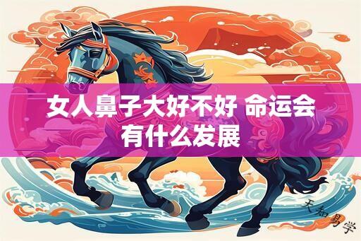 女人鼻子大好不好 命运会有什么发展