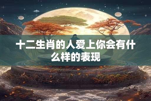 十二生肖的人爱上你会有什么样的表现