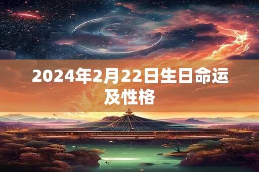 2024年2月22日生日命运及性格