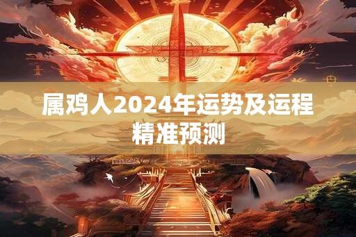 属鸡人2024年运势及运程精准预测