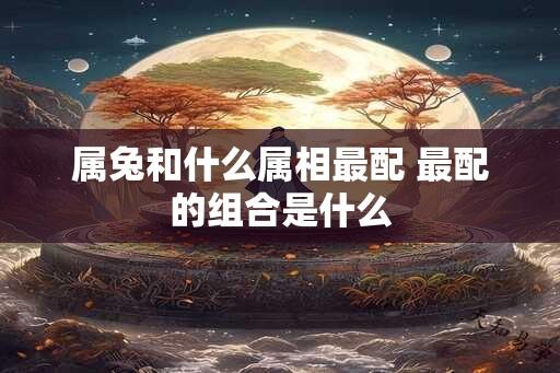 属兔和什么属相最配 最配的组合是什么